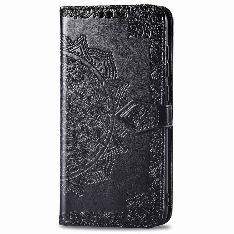 For Xiaomi Redmi GO Halfway Mandala Embossing Pattern Horizontal Flip Leather Case with Holder & Card Slots & Wallet & Lanyard