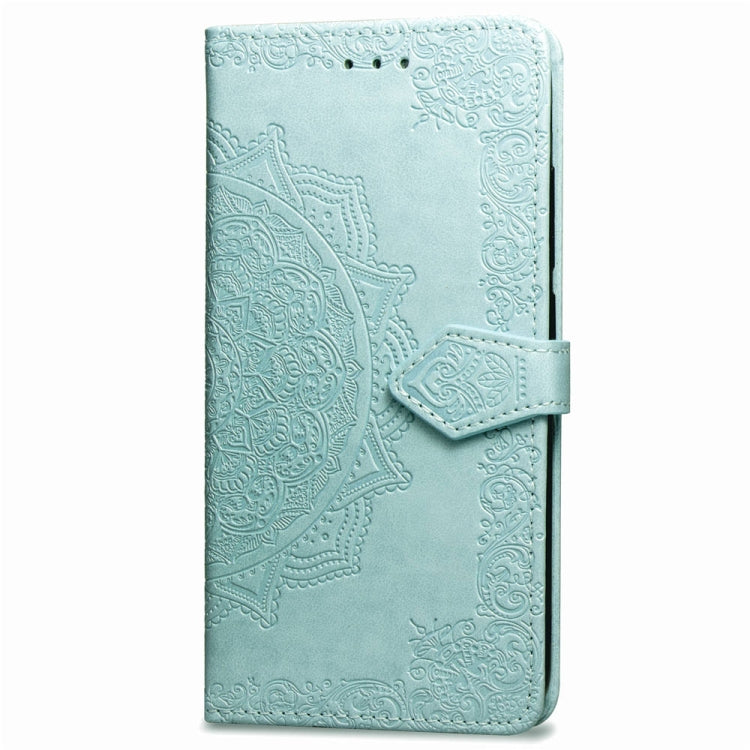 For Xiaomi Mi Max 3 Halfway Mandala Embossing Pattern Horizontal Flip Leather Case with Holder & Card Slots & Wallet & Lanyard
