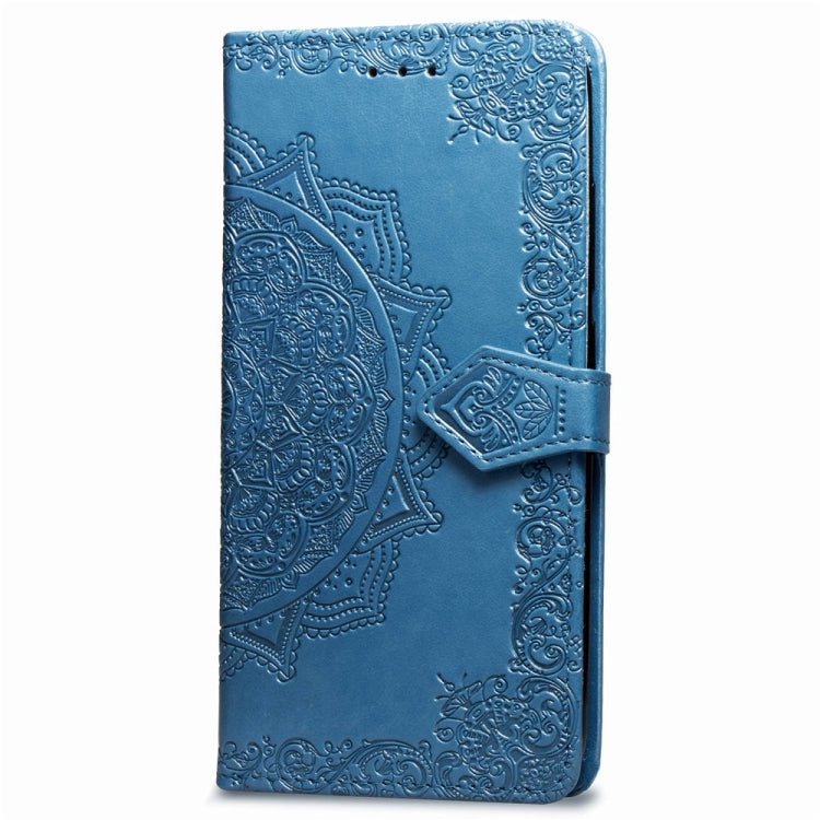 For Xiaomi Mi Max 3 Halfway Mandala Embossing Pattern Horizontal Flip Leather Case with Holder & Card Slots & Wallet & Lanyard