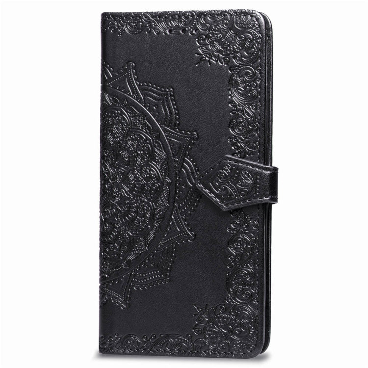 For Xiaomi Mi Max 3 Halfway Mandala Embossing Pattern Horizontal Flip Leather Case with Holder & Card Slots & Wallet & Lanyard