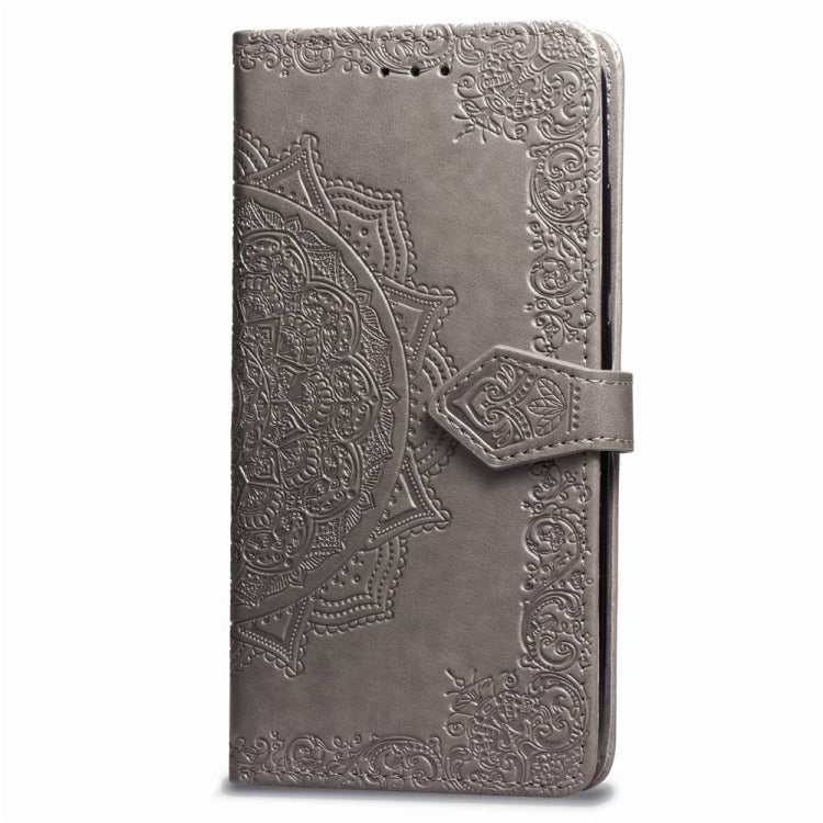 For Xiaomi Mi Max 3 Halfway Mandala Embossing Pattern Horizontal Flip Leather Case with Holder & Card Slots & Wallet & Lanyard
