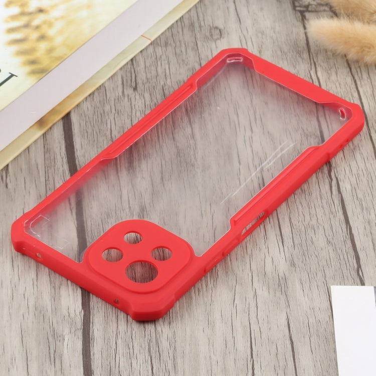For Xiaomi Mi 11 Lite Acrylic + Color TPU Shockproof Case