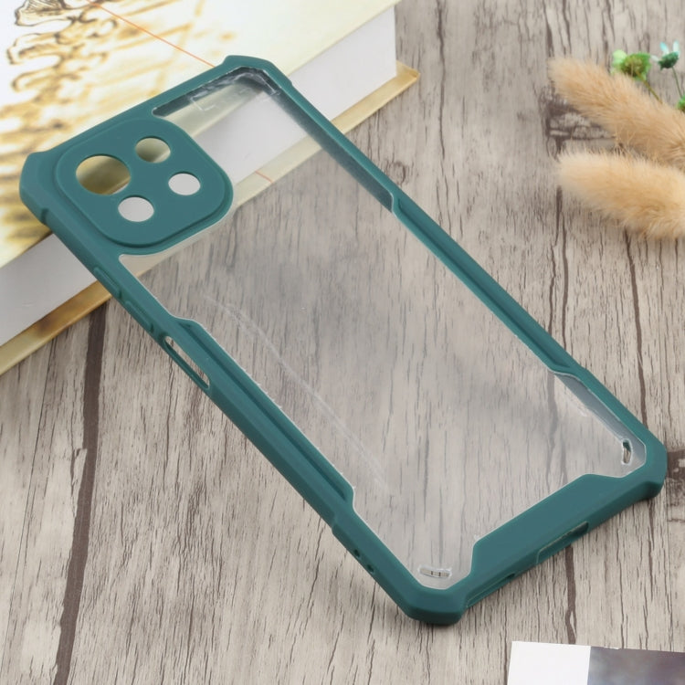 For Xiaomi Mi 11 Lite Acrylic + Color TPU Shockproof Case