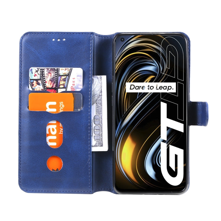 Classic Calf Texture PU + TPU Horizontal Flip Leather Case with Holder & Card Slots & Wallet For OPPO Realme GT 5G