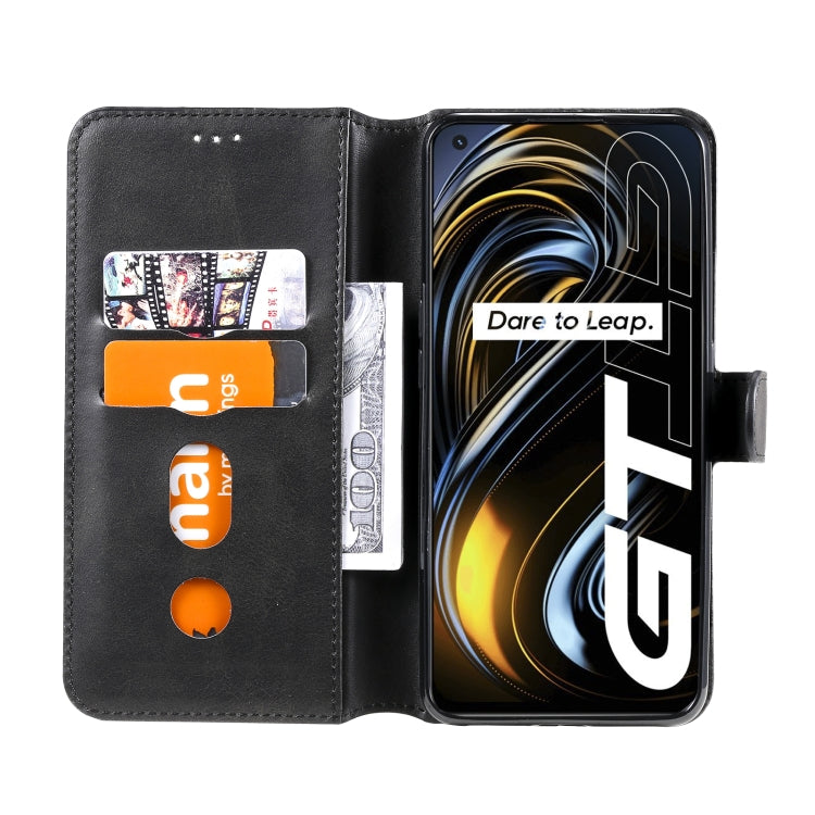 Classic Calf Texture PU + TPU Horizontal Flip Leather Case with Holder & Card Slots & Wallet For OPPO Realme GT 5G