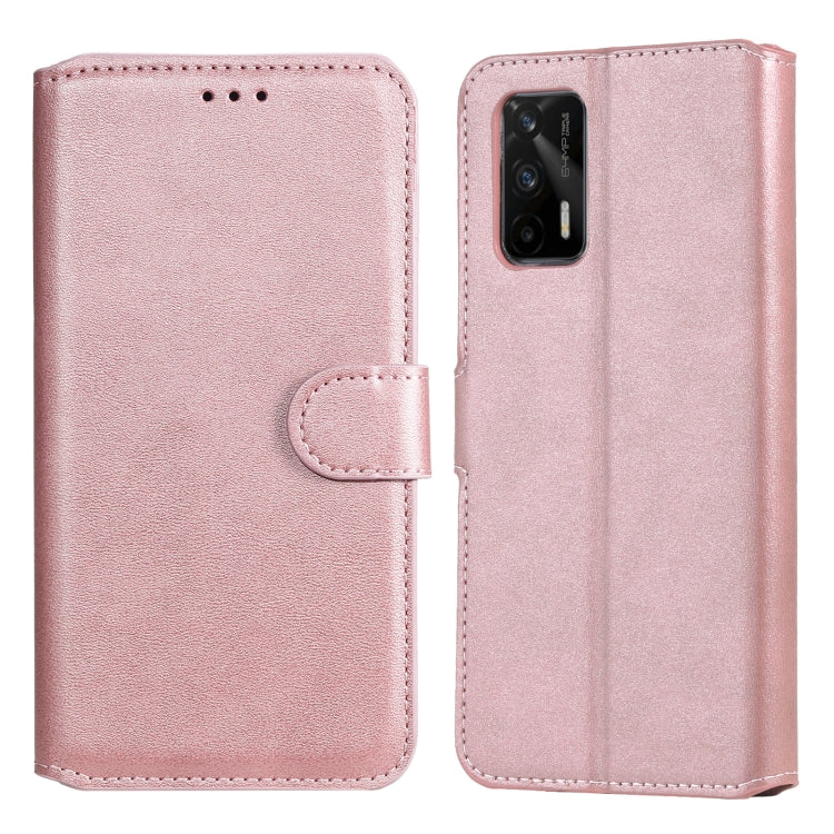 Classic Calf Texture PU + TPU Horizontal Flip Leather Case with Holder & Card Slots & Wallet For OPPO Realme GT 5G