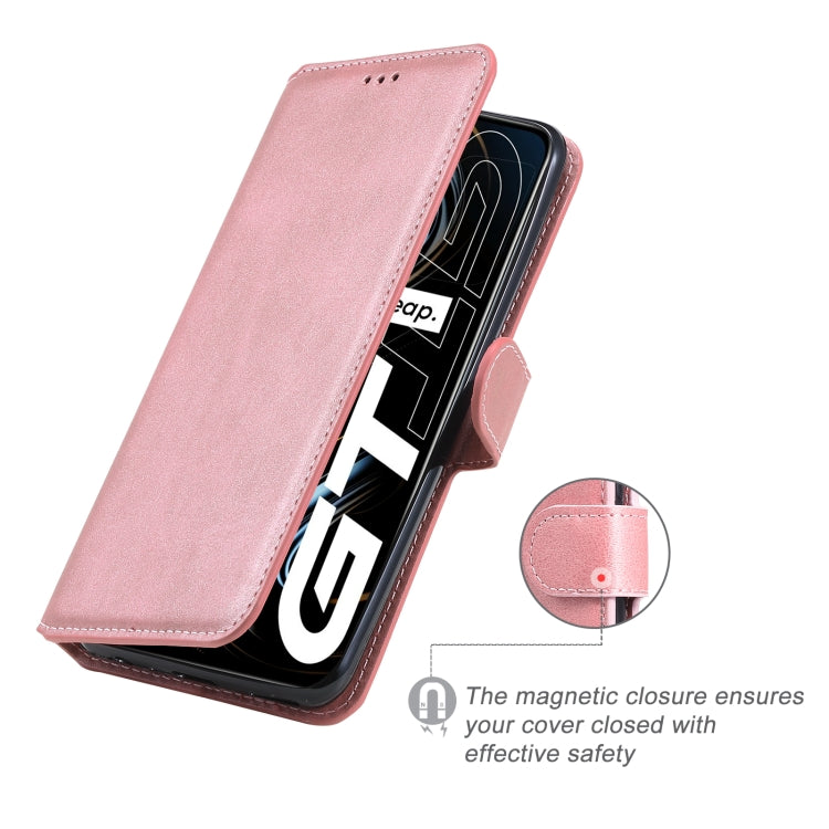 Classic Calf Texture PU + TPU Horizontal Flip Leather Case with Holder & Card Slots & Wallet For OPPO Realme GT 5G