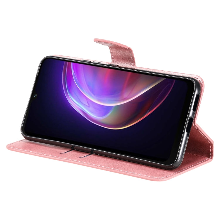 Classic Calf Texture PU + TPU Horizontal Flip Leather Case with Holder & Card Slots & Wallet For vivo V21