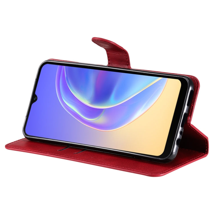 Classic Calf Texture PU + TPU Horizontal Flip Leather Case with Holder & Card Slots & Wallet For vivo V21e