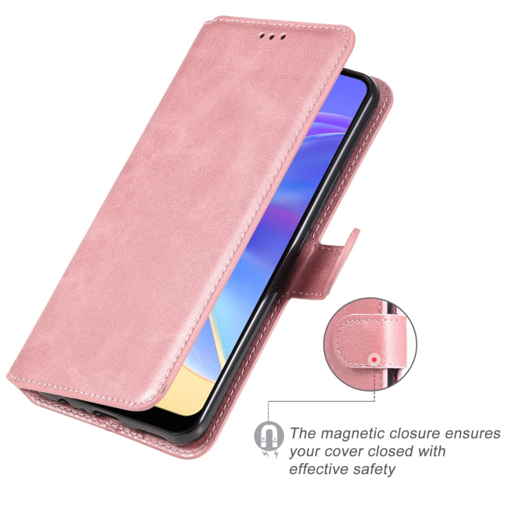 Classic Calf Texture PU + TPU Horizontal Flip Leather Case with Holder & Card Slots & Wallet For vivo V21e