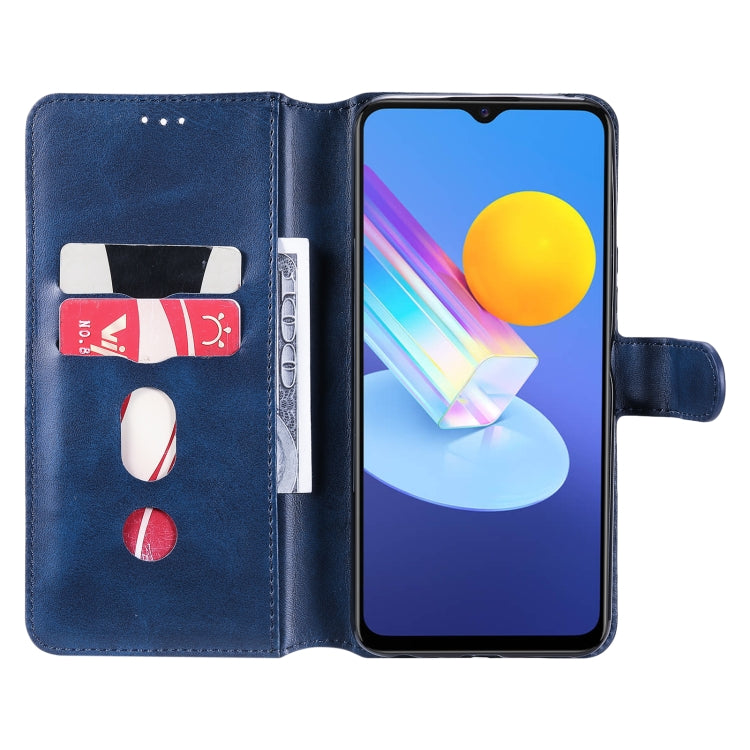 Classic Calf Texture PU + TPU Horizontal Flip Leather Case with Holder & Card Slots & Wallet For vivo Y72 5G