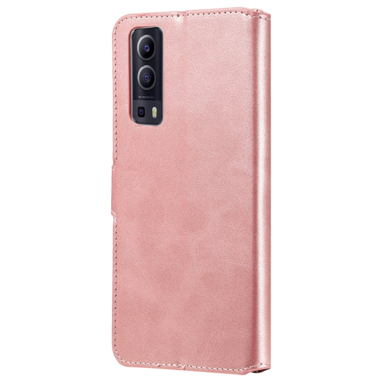 Classic Calf Texture PU + TPU Horizontal Flip Leather Case with Holder & Card Slots & Wallet For vivo Y72 5G