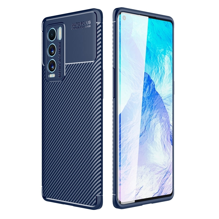 For OPPO Realme GT Explorer Master Carbon Fiber Texture Shockproof TPU Case