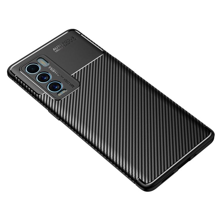 For OPPO Realme GT Explorer Master Carbon Fiber Texture Shockproof TPU Case