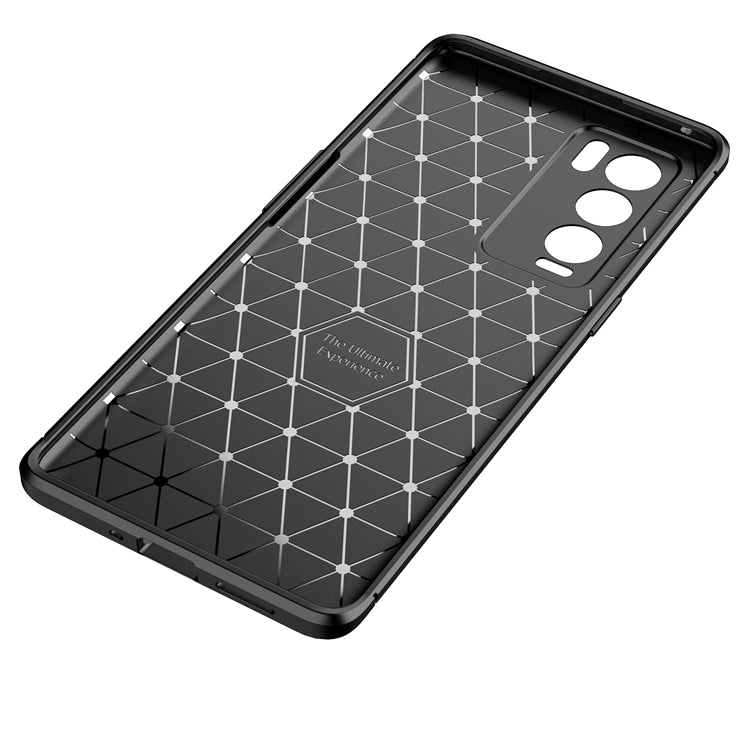 For OPPO Realme GT Explorer Master Carbon Fiber Texture Shockproof TPU Case