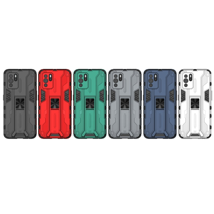 For OPPO Reno6 Z Supersonic PC + TPU Shock-proof Protective Case with Holder