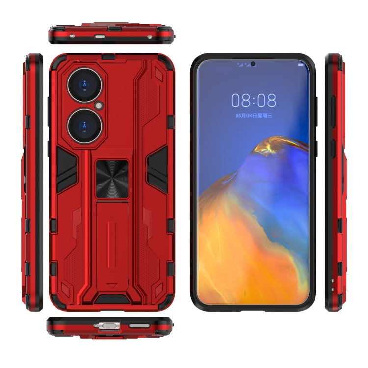 For Huawei P50 Supersonic PC + TPU Shock-proof Protective Case with Holder