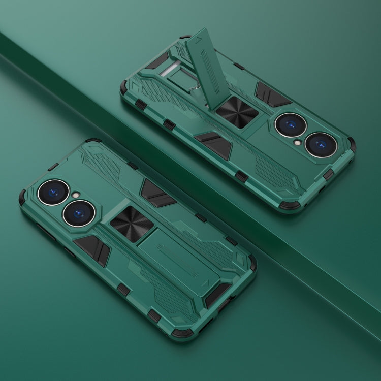 For Huawei P50 Supersonic PC + TPU Shock-proof Protective Case with Holder