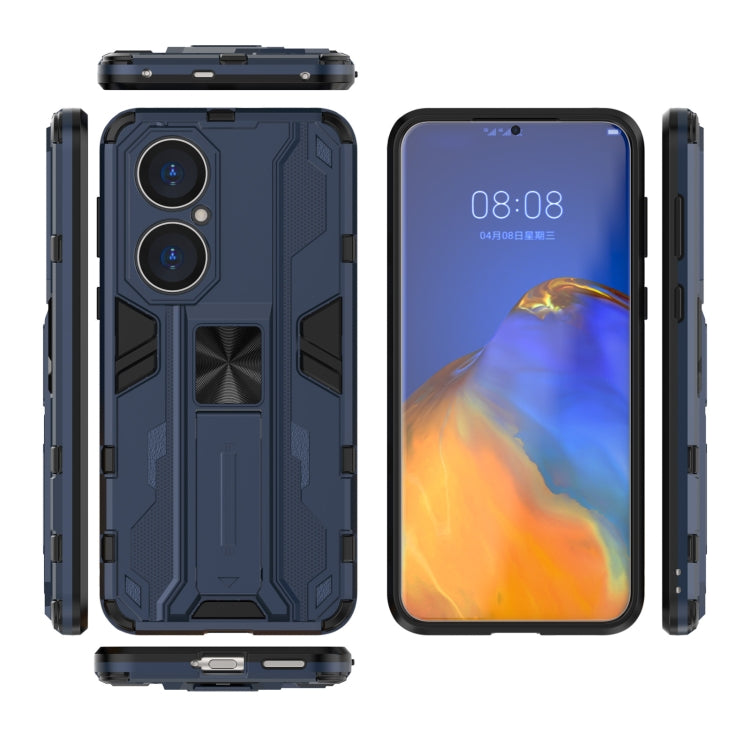 For Huawei P50 Supersonic PC + TPU Shock-proof Protective Case with Holder