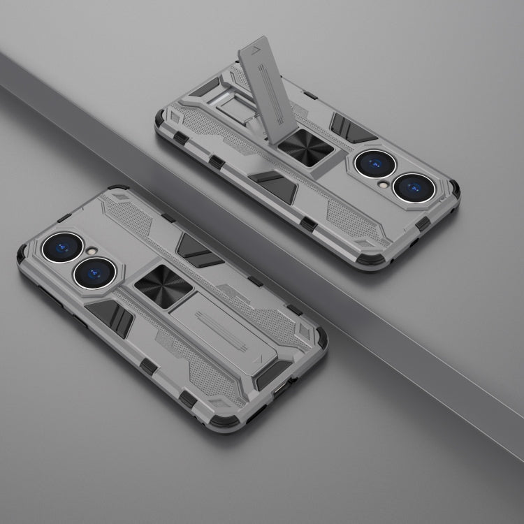 For Huawei P50 Supersonic PC + TPU Shock-proof Protective Case with Holder