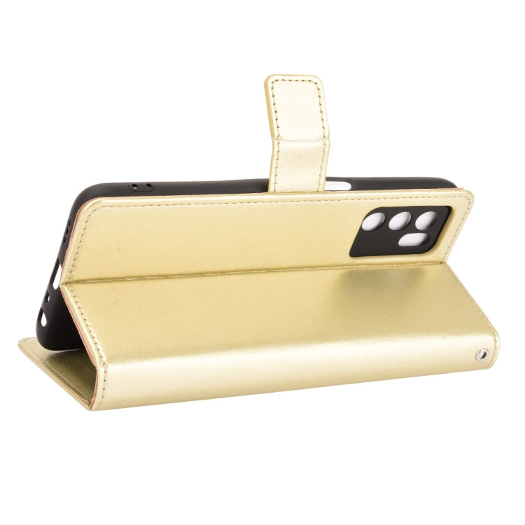 For OPPO A16 Crazy Horse Texture Horizontal Flip Leather Case with Holder & Card Slots & Lanyard