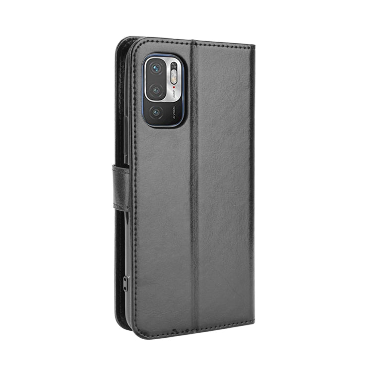 For Xiaomi Redmi Note 10 JP Version Crazy Horse Texture Horizontal Flip Leather Case with Holder & Card Slots & Lanyard