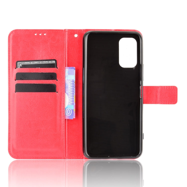 For Xiaomi Redmi Note 10 JP Version Crazy Horse Texture Horizontal Flip Leather Case with Holder & Card Slots & Lanyard
