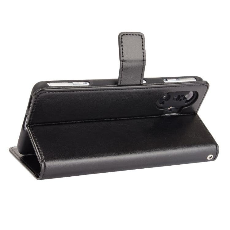 For Xiaomi Poco F3 GT Crazy Horse Texture Horizontal Flip Leather Case with Holder & Card Slots & Lanyard