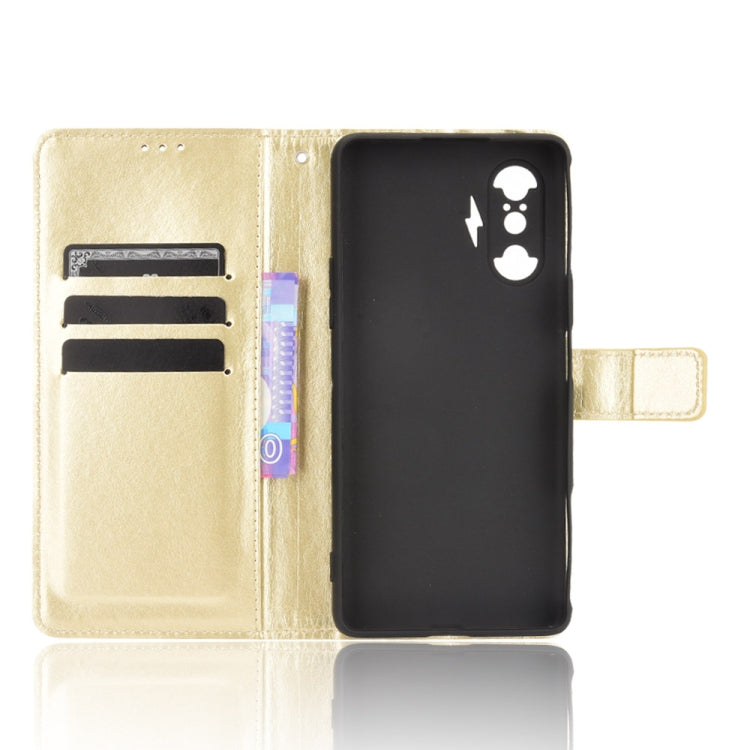 For Xiaomi Poco F3 GT Crazy Horse Texture Horizontal Flip Leather Case with Holder & Card Slots & Lanyard