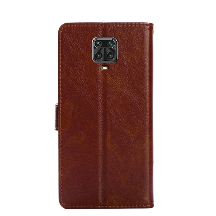 Zipper Bag PU + TPU Horizontal Flip Leather Case with Holder & Card Slot & Wallet & Lanyard For Xiaomi Redmi Note 9S