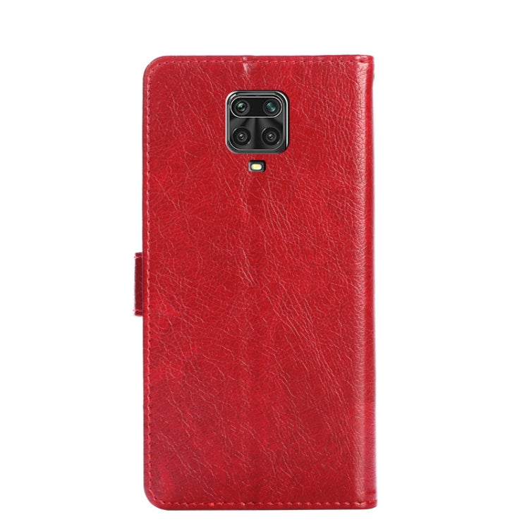 Zipper Bag PU + TPU Horizontal Flip Leather Case with Holder & Card Slot & Wallet & Lanyard For Xiaomi Redmi Note 9S
