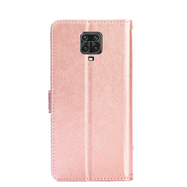 Zipper Bag PU + TPU Horizontal Flip Leather Case with Holder & Card Slot & Wallet & Lanyard For Xiaomi Redmi Note 9S