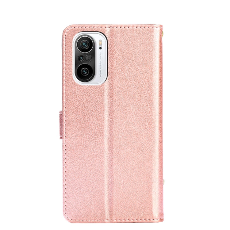 Zipper Bag PU + TPU Horizontal Flip Leather Case with Holder & Card Slot & Wallet & Lanyard For Xiaomi Redmi K40 / K40 Pro