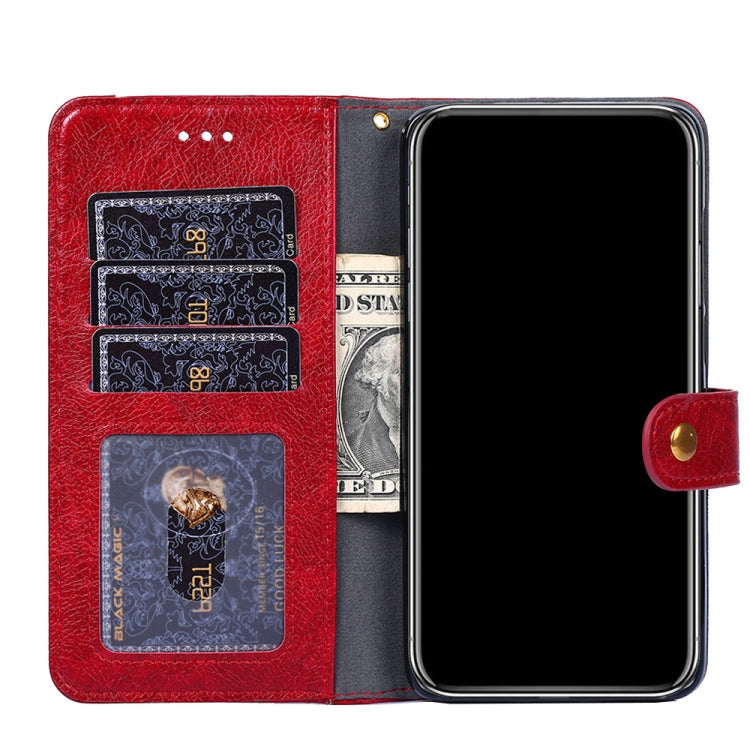 Zipper Bag PU + TPU Horizontal Flip Leather Case with Holder & Card Slot & Wallet & Lanyard For Xiaomi Redmi Note 10 5G