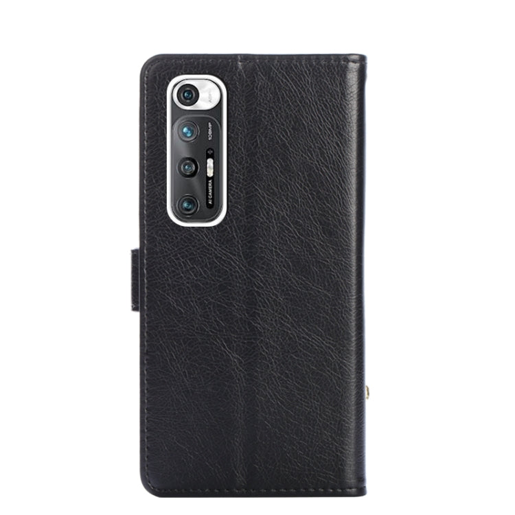 Zipper Bag PU + TPU Horizontal Flip Leather Case with Holder & Card Slot & Wallet & Lanyard For Xiaomi Redmi Note 10S
