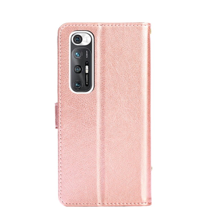 Zipper Bag PU + TPU Horizontal Flip Leather Case with Holder & Card Slot & Wallet & Lanyard For Xiaomi Redmi Note 10S