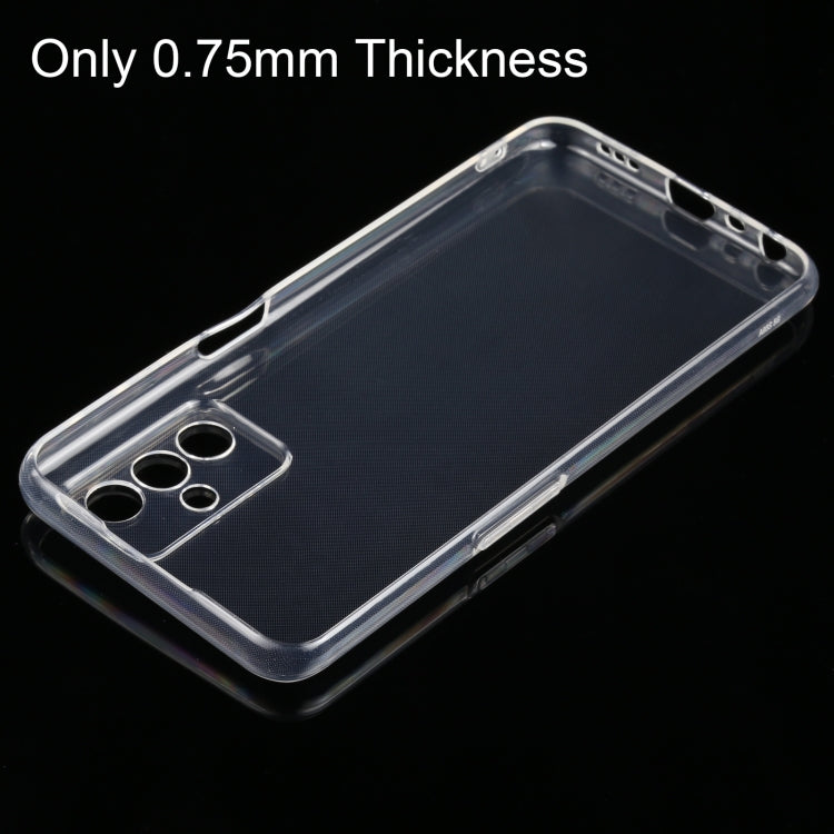 For OPPO A93s 5G 0.75mm Ultra-thin Transparent TPU Soft Protective Case