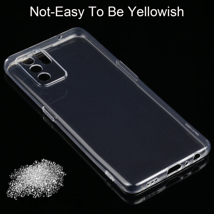For OPPO Reno6 Z 0.75mm Ultra-thin Transparent TPU Soft Protective Case