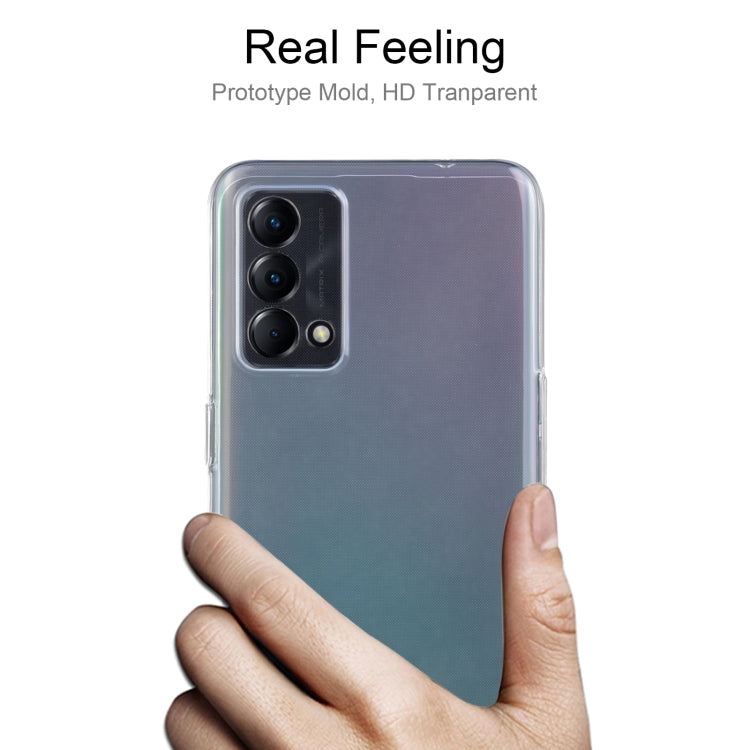 For OPPO Realme Q3 Pro 5G 0.75mm Ultra-thin Transparent TPU Soft Protective Case