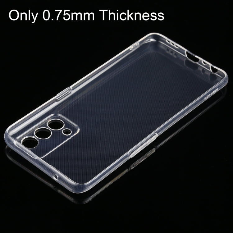 For OPPO Realme Q3 Pro 5G 0.75mm Ultra-thin Transparent TPU Soft Protective Case