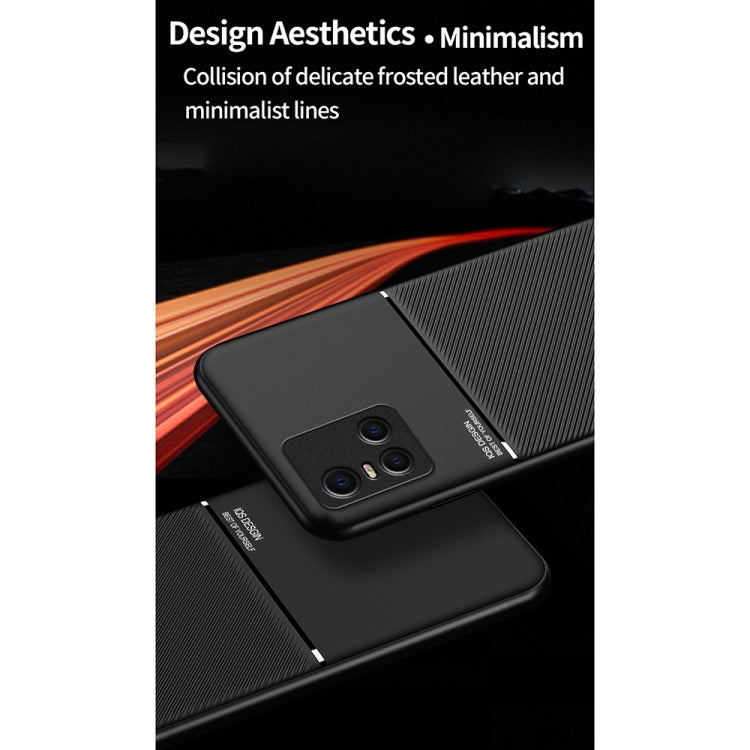 Classic Tilt Strip Grain Magnetic Shockproof PC + TPU Case For vivo S10