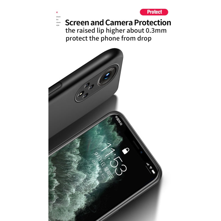 Classic Tilt Strip Grain Magnetic Shockproof PC + TPU Case For Honor 50