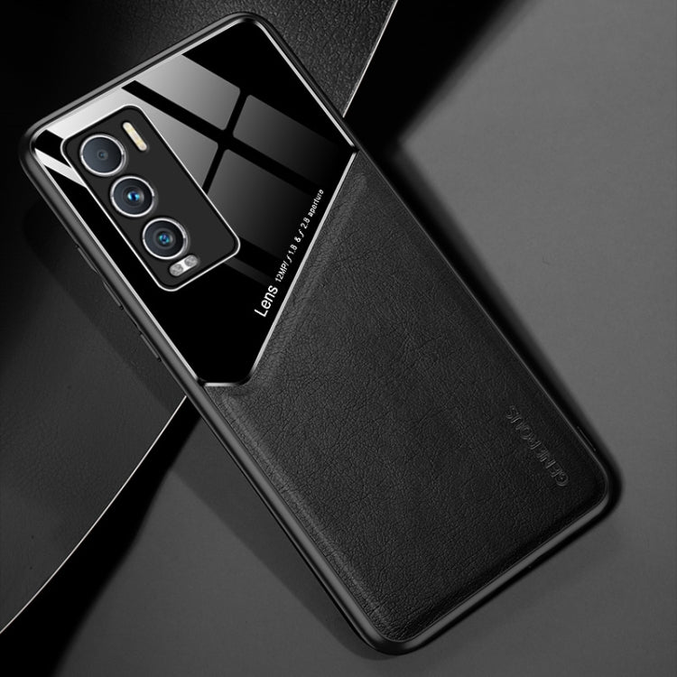 All-inclusive Leather + Organic Glass Protective Case with Metal Iron Sheet For OPPO Realme GT Explorer Master