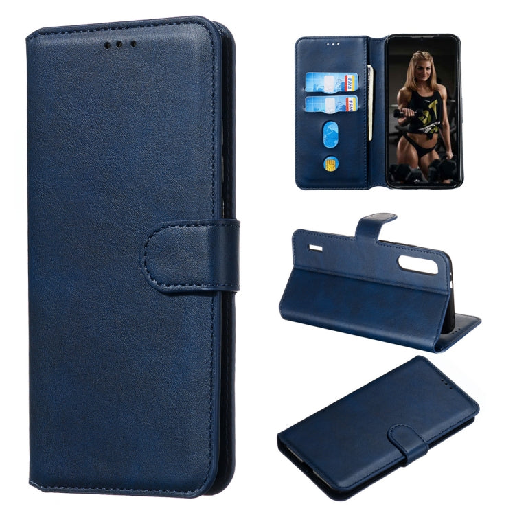 For Xiaomi Mi CC9e / Mi A3 Classic Calf Texture Horizontal Flip PU Leather Case, with Holder & Card Slots & Wallet