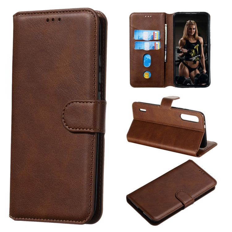 For Xiaomi Mi CC9e / Mi A3 Classic Calf Texture Horizontal Flip PU Leather Case, with Holder & Card Slots & Wallet