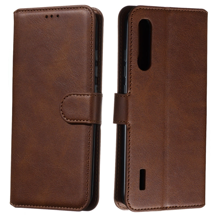 For Xiaomi Mi CC9e / Mi A3 Classic Calf Texture Horizontal Flip PU Leather Case, with Holder & Card Slots & Wallet