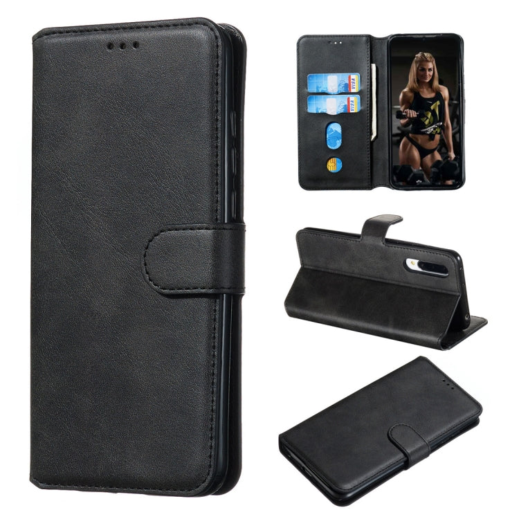 For Xiaomi Mi CC9 / Mi A3 Lite Classic Calf Texture Horizontal Flip PU Leather Case, with Holder & Card Slots & Wallet