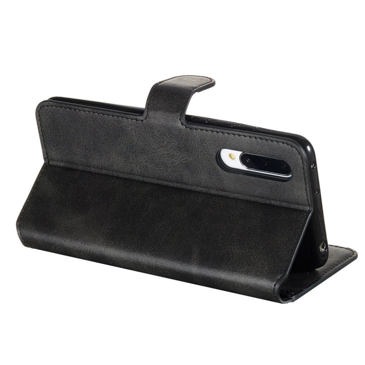 For Xiaomi Mi CC9 / Mi A3 Lite Classic Calf Texture Horizontal Flip PU Leather Case, with Holder & Card Slots & Wallet