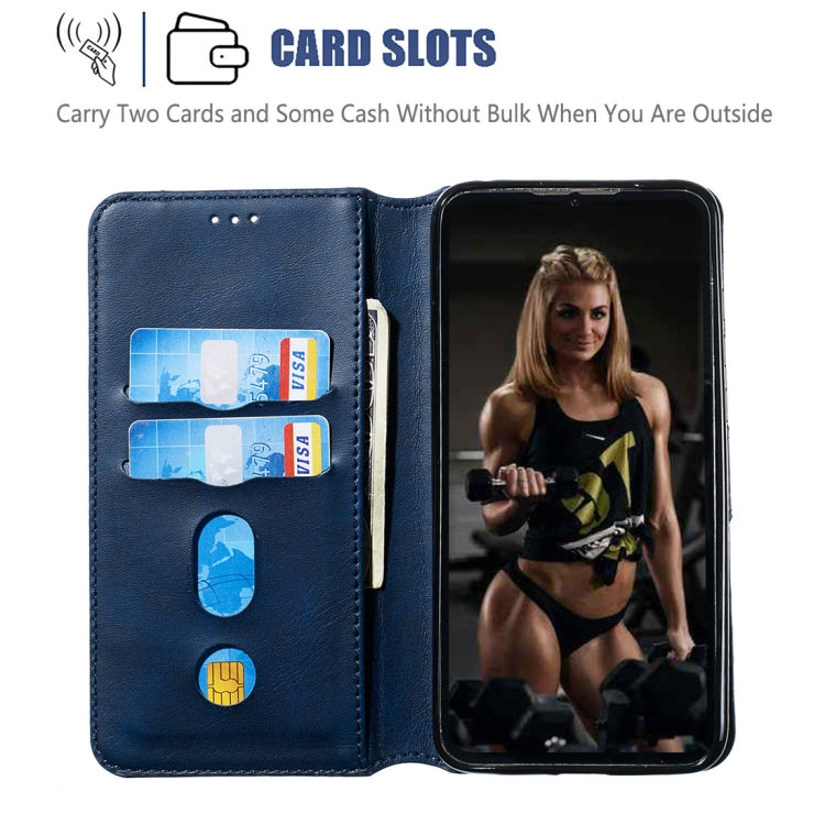 For Xiaomi Mi CC9 / Mi A3 Lite Classic Calf Texture Horizontal Flip PU Leather Case, with Holder & Card Slots & Wallet