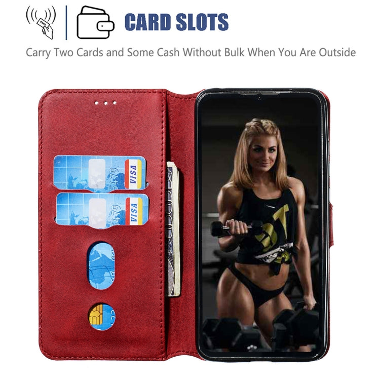 For Xiaomi Mi CC9 / Mi A3 Lite Classic Calf Texture Horizontal Flip PU Leather Case, with Holder & Card Slots & Wallet